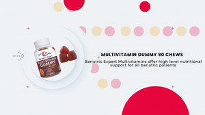 Bariatric Multivitamin 3 Pack, Multivitamin Gummy 90 Chews. - D3 Gummies 90 Chew - Hair Vitamin Gummy 60 Chews.