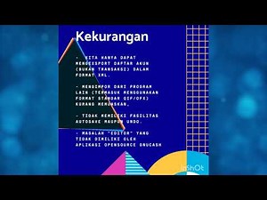 TUTORIAL MENGGUNAKAN APLIKASI GNU CASH