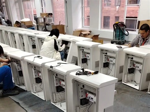 电气柜安装现场实拍