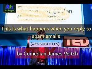 What happens when you reply to spam email | James Veitch at TED 2016 with ENGLISH SUBTITLES