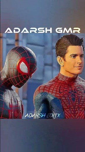 Andrew Garfield Trains Miles Morales 🕷️🔥#spiderman2 #marvelgaming #viralvideo #viralshorts #editing