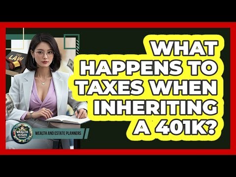 What Happens To Taxes When Inheriting A 401k?