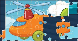 Helicopter Jigsaw | Play the Game for Free on PacoGames