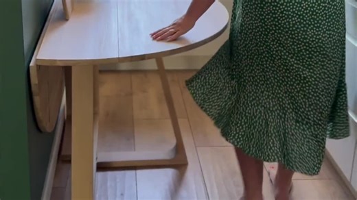 Compact, Versatile Drop-leaf Dining Table - Perfect for Small Spaces and Big Gatherings! NEW - SLICE SLIMMY 100/110/120/130/140cm - Etsy