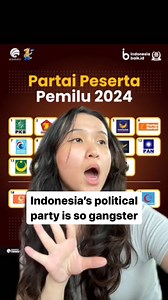 What Is Up, Indonesia? (WIUI)⁷ on Instagram: "Indonesian politics is so gangster. After all, there is a reason why it’s called political PARTIES 🥳🎉 cause politics, at the end of the day, is all fun and games. That is, until you realize how asymmetrically powerful they are, and this is why we need to pay attention to the institutions and structures that make up a country’s system of governance. As always, WIUI is NOT a newsite. This video summarize a lot of nuanced and complex topics, and we ar