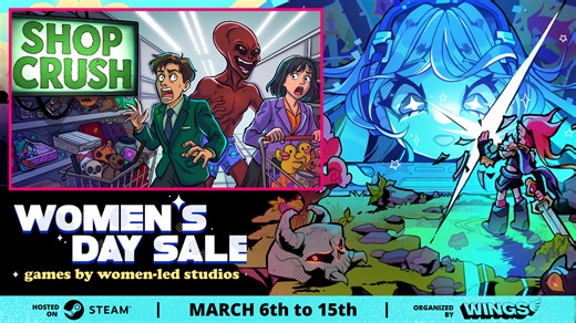 We're on Women’s Day Sale. Sign up to playtest Shop Crush! news