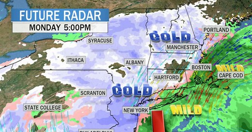 Winter storm forecast