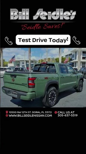 Today's Featured Vehicle: Certified Preowned 2023 Nissan Frontier Crew Cab Pro-4X! 🚗✨