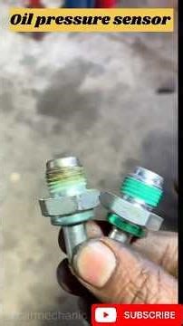 Oil pressure sensor #sensor #ytshorts #ytshort #shorts #shortvideo #skcarmechanic