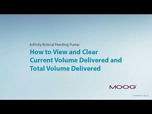 11) Volume Delivered in Infinity Enteral Feeding Pump
