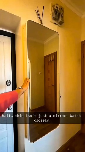 37 reactions | Small spaces deserve smart solutions! This hidden mirror cabinet blew my mind. A full beauty organizer, perfectly tucked behind a sleek mirror — zero clutter, maximum style. Would you add this to your home? #fblifestyle #fbreels #fbpro #HomeHacks #SmallSpaceLiving #SmartHomeIdeas #HomeOrganization #SpaceSaving #InteriorDesignIdeas | Aluminium Glass Design | Facebook