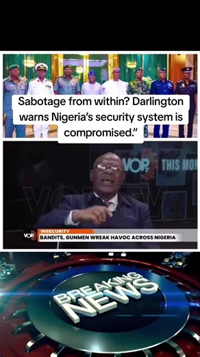 Darlington Raises Alarm: Claims Terrorists Have Infiltrated Nigeria’s Armed Forces, Warns US Partnership May Fail Legal practitioner Barrister Darlington has issued a strong warning over Nigeria’s ongoing security collaboration with the United States, stating that the partnership “will not succeed” due to what he describes as deep-rooted sabotage within the system. According to him, terrorists have allegedly infiltrated the Nigerian Armed Forces, posing a major threat to any external support or 