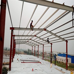 [Hot Item] Fast Installing Light Type Prefabricated Structural Steel Construction Building for Workshop