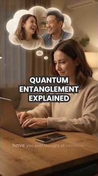 Quantum Entanglement Explained: Why You Are Never Truly Separate #quantumentanglement #shorts