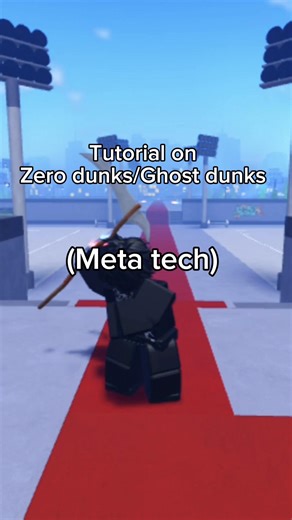 Zero dunk Tutorial || #basketballlegends #basketball #viral #fyp #roblox