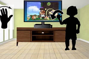 Fun filled and active games for children using hand gestures