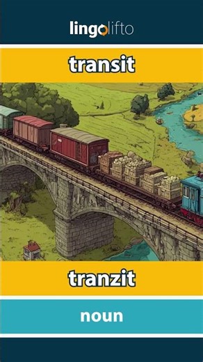 🇬🇧🇷🇴 transit - tranzit : learn English : să învățăm engleza : vocabulary builder