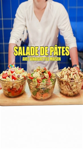 27K views · 239 reactions | Salades de pâtes faciles avec vinaigrettes maison | Chef Michel Dumas | Facebook