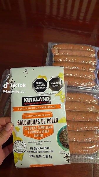 Tienes que probar estas salchichas🔥👌🏼 #salchicha #kirkland #salchichas #costco #costcofinds #costcoméxico #mejoropción #saludable