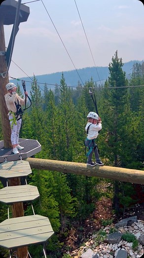 Kelly Stafford on Instagram: "Ropes course with a just turned 4 year old. I love her so much ❤️🤣"