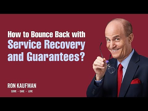 How to bounce back with Service Recovery and Guarantees?