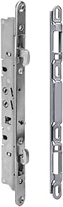 11-3/4" Multi-Point Mortise Lock with Face Plate with Keeper for Sliding Patio Glass Door | Fix and Repair Door Hardware Dual Point Locking Mechanism - Amazon.com