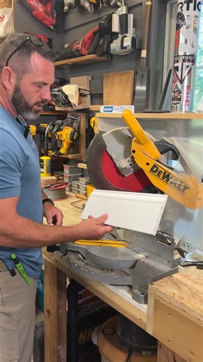 Justin Metzler on Instagram: "How to make returns on trim to nicely end them in open space. And how to use CA glue and accelerator spray to instantly bond small moldings together."