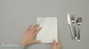 Triple Pocket Napkin Folding