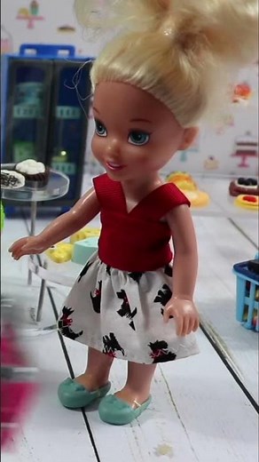 Runaway Shopping Cart! Elsa and Anna Toddlers WILD ride through the Grocery Store #anna #elsa