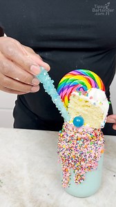 Rainbow Freak Shake | Tipsy Bartender