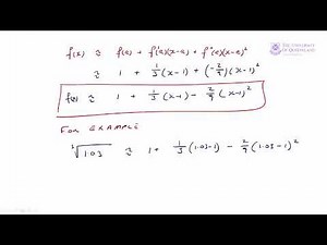 ECON1050 Lecture 5 Module 2 - Linear and Polynomial Approximations
