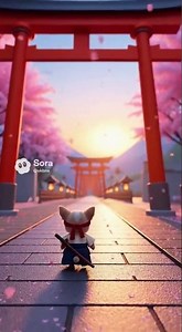 不安でも前に進むわん🌸応援してくれると強くなるわん🔥#ちわ丸 #PawPawPlanet #侍犬 #犬文化 #犬動画