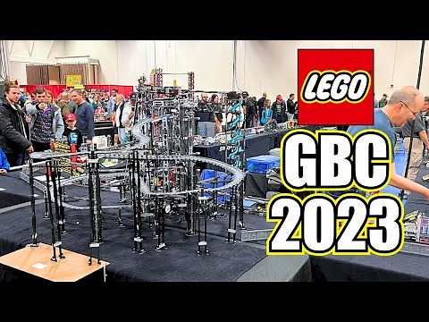 LEGO Great Ball Contraption at Brickfair Virginia 2023 (4K)