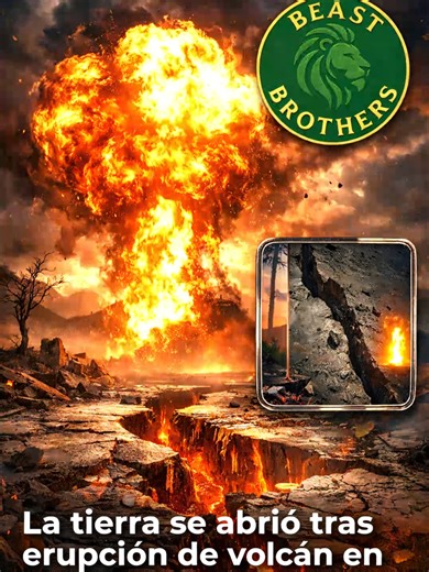 Última Hora! Erupciona Volcán y se abre la TIERRA#paratiii #ultimahora🚨 #insolito #4you