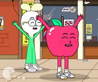 Apple and Onion Beats Battle - Juegos en línea