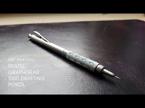 Pentel Graphgear 1000 Drafting Pencil Review.