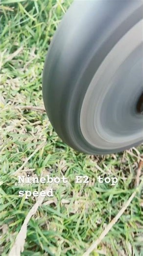 Ninebot E2 top speed