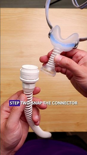 How to Connect AirMini Tubing to the N30 Mask Step by Step