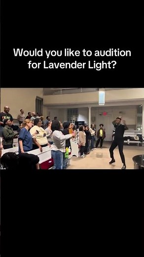 Audition for Lavender Light Gospel Choir! 💜