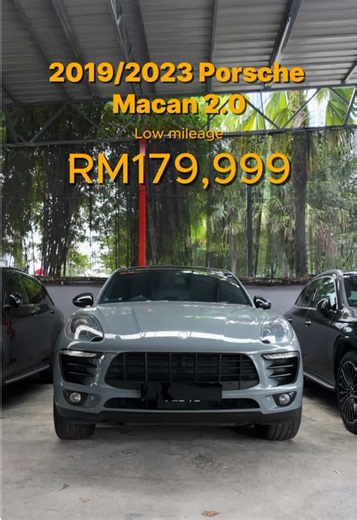 Porsche Macan 2.0 (2019) — Registered 2023, RM179,999