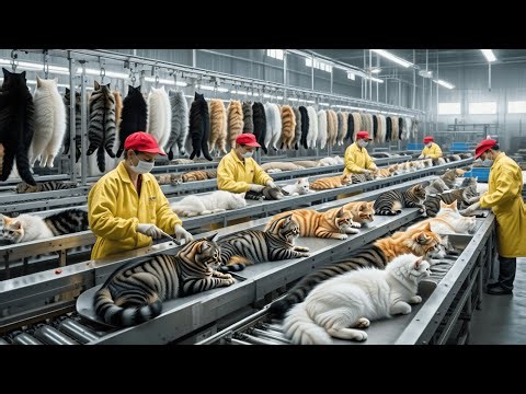 Inside the Cat Leather Factory: How Fur Is Transformed Into Luxury Fashion