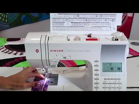 Singer Quantum Stylist 9960 44 Sewing Elastic