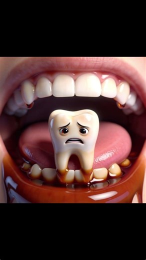 Cute Animated Tooth 🦷 Talking Funny Character #Shorts