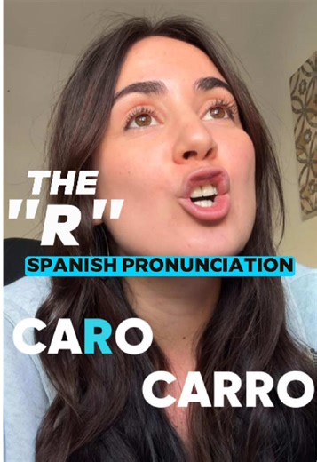 Let’s roll your “R”! ¡Tú puedes hacerlo! 😋 #spanishpractice #spanishpronunciation #spanishlessons #spanishteacher