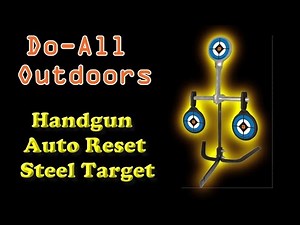 Review: Do-All Outdoors - Handgun Auto Reset Trap Steel Target, Rated for .38 - .44 Caliber