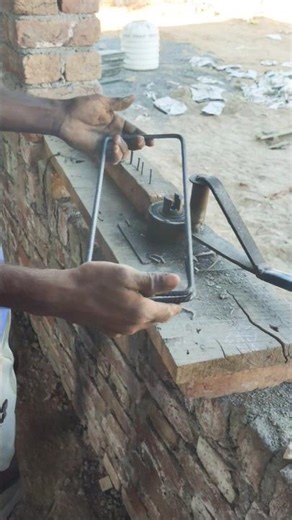 Simple process of making column ring #column #construction #ring