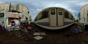Rail transit system in Manila city. Philippines. 360-Degree view 360º Video | 360Cities