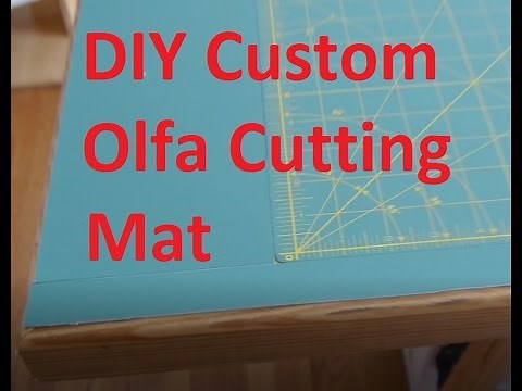 DIY Custom Sized Olfa Table Top Mat