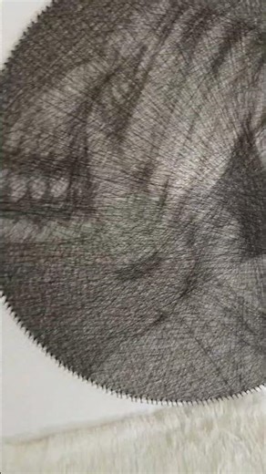 छत्रपती शिवाजी महाराज String Art Portrait made from single thread #shivajimaharaj #viral #stringart