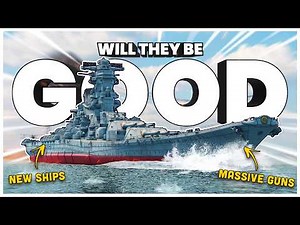 Will NEW Battleships Be Any Good? (War Thunder Yamato & Bismarck)